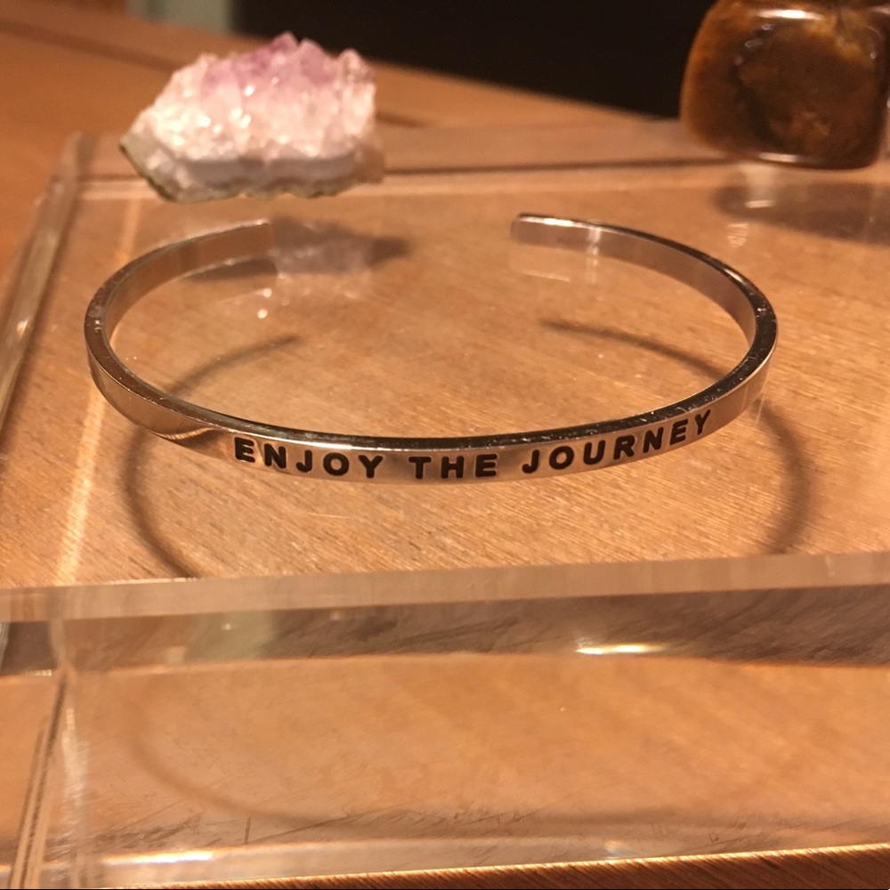 ✨Mantraband “Enjoy the Journey” Cuff
